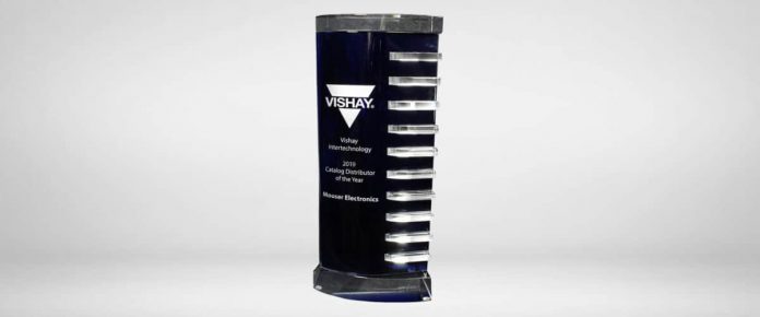 vishay mouser award
